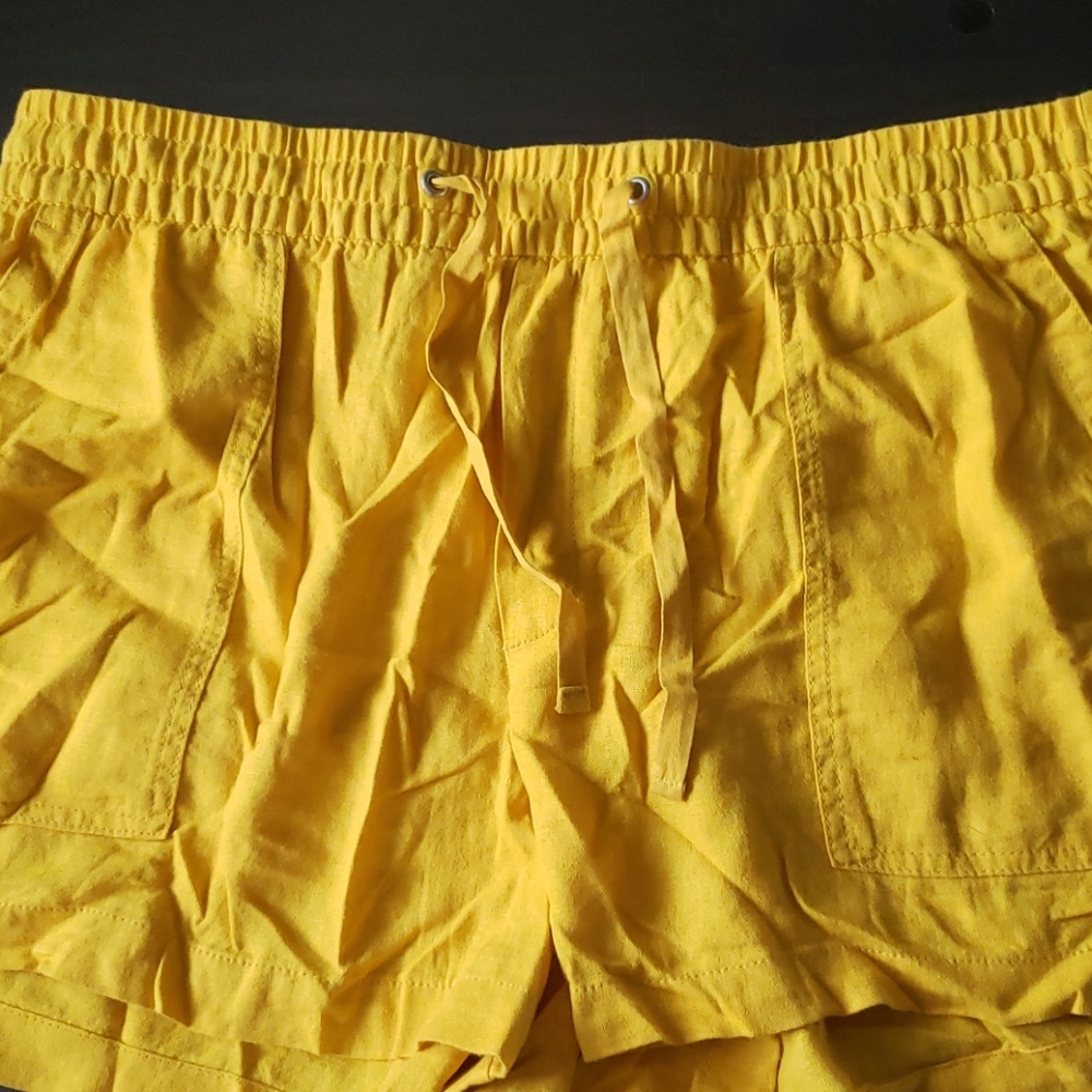 GAP linen drawstring shortd